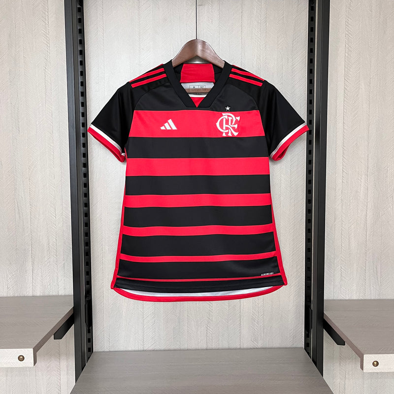 Camisa I Flamengo 24/25 Adidas - Feminina