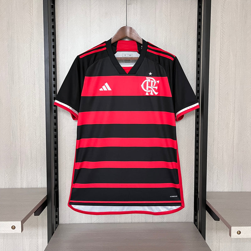 Camisa I Flamengo 24/25 Adidas - Preta