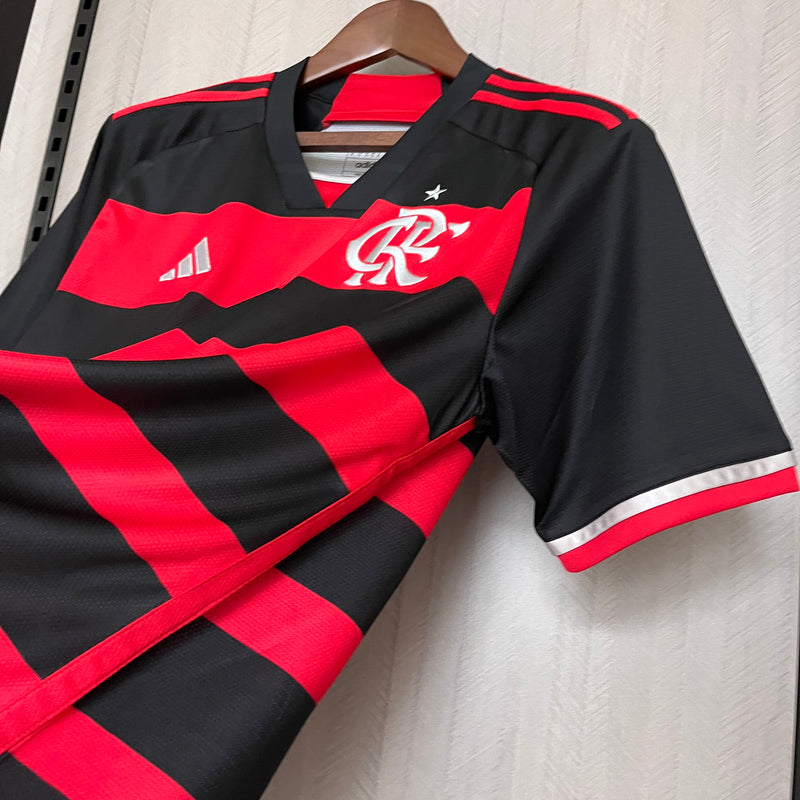 Camisa I Flamengo 24/25 Adidas - Preta