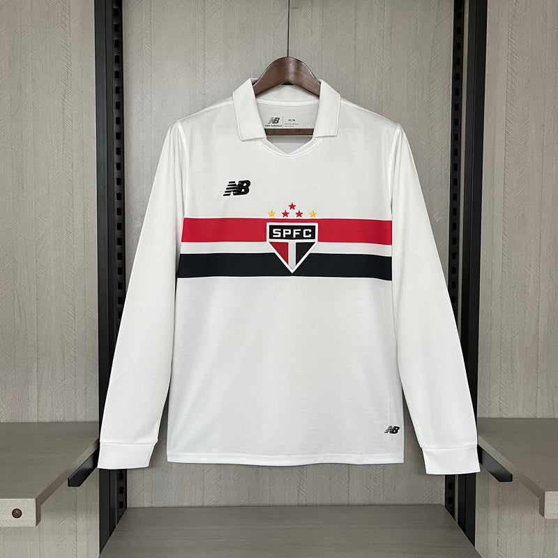 Camisa I São Paulo 24/25 - Manga Longa