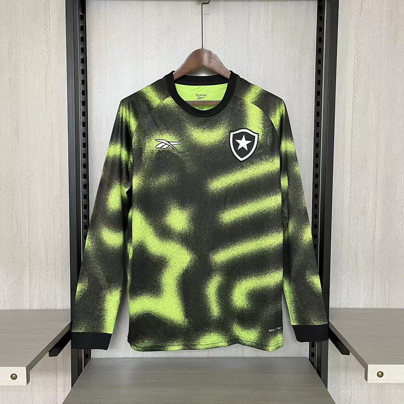 Camisa Goleiro Manga Longa Botafogo 23/24 - Preta