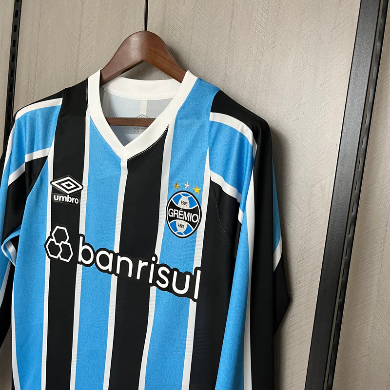 Camisa I Grêmio 24/25 - Manga Longa