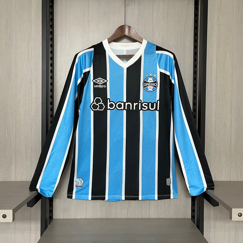 Camisa I Grêmio 24/25 - Manga Longa