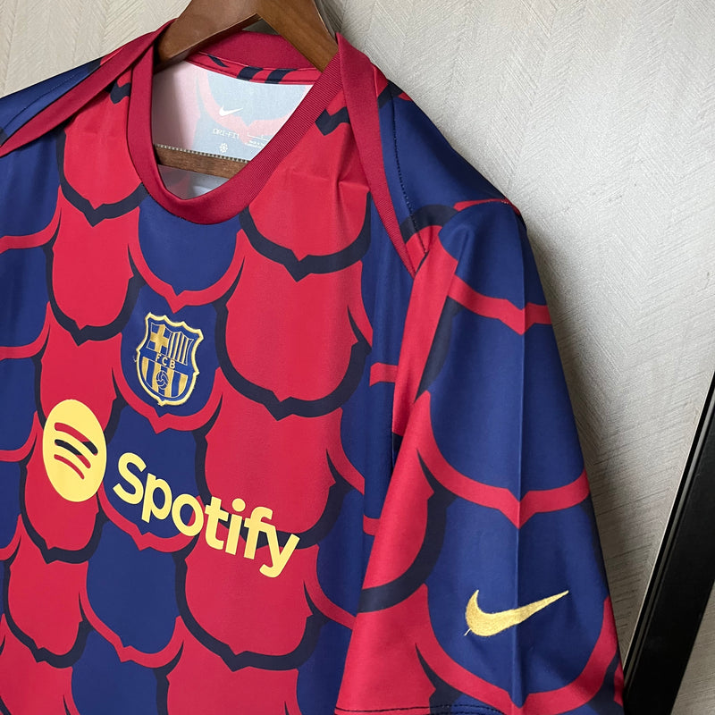 Camisa Pré-jogo Barcelona 24/25 - Nike