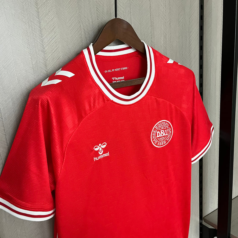 Camisa I Dinamarca 24/25 - Hummel