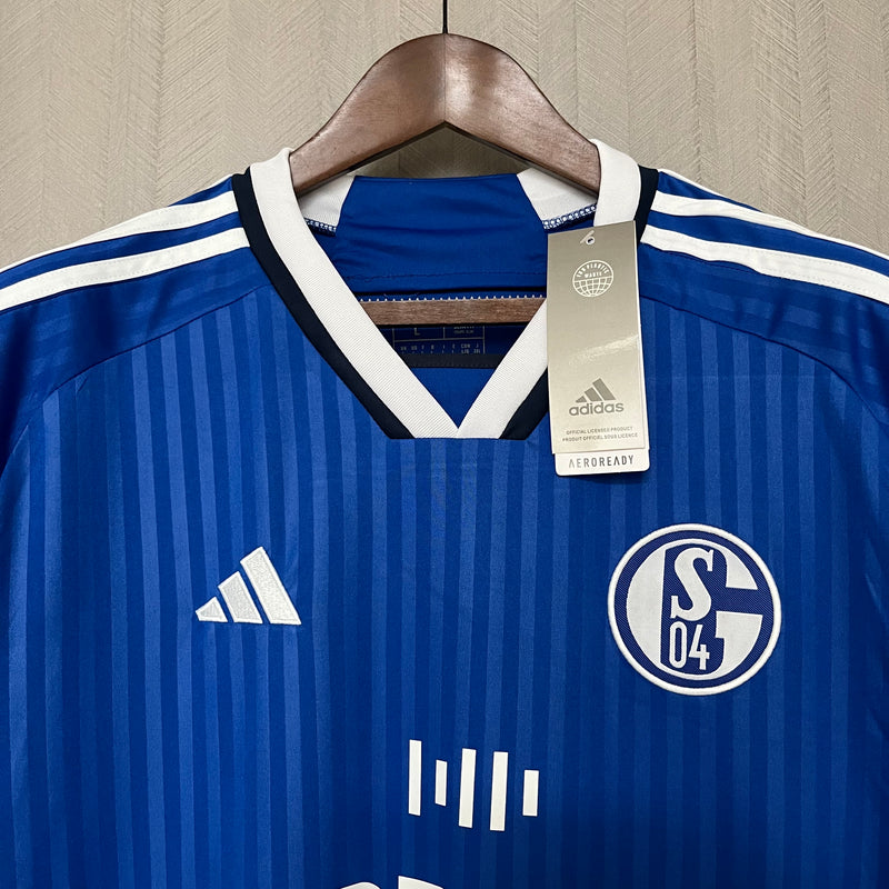 Camisa I Schalke 04 23/24 - Adidas