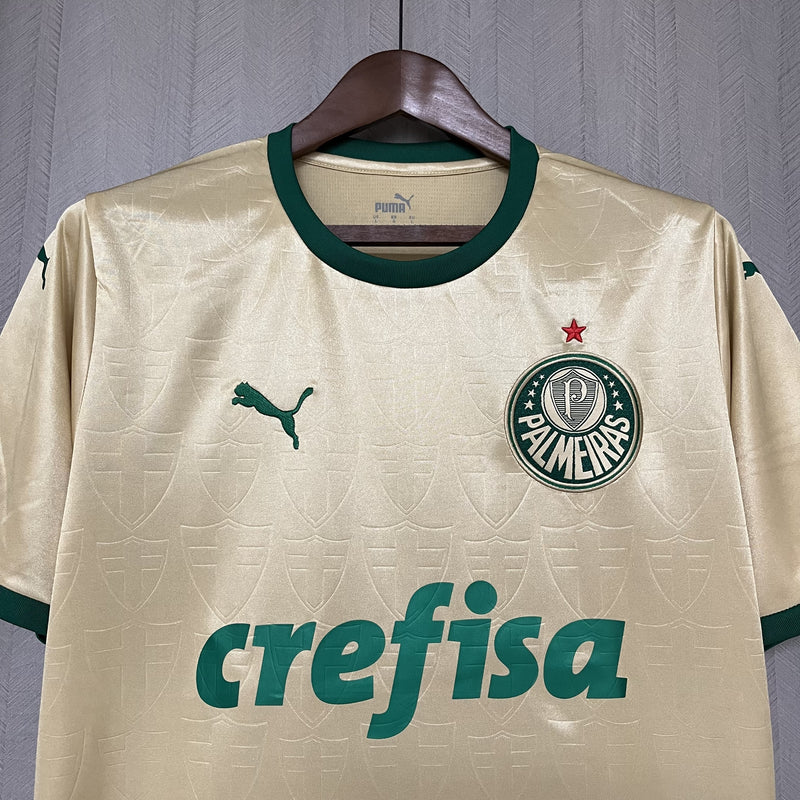 Camisa Palmeiras III 24/25 Puma - Dourado