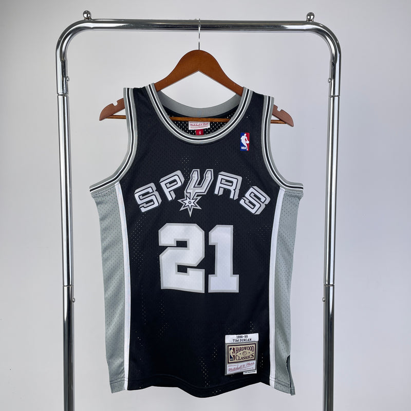 San Antonio Spurs Hardwood Classics 1998/99 - DUNCAN - Mitchell & Ness