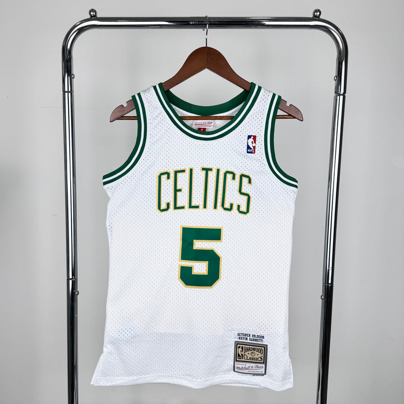 Boston Celtics Hardwood Classics 2008 - GARNETT - Mitchell & Ness