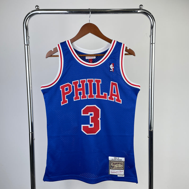 Philadelphia 76ers Hardwood Classics 1996/97 - IVERSON - Mitchell & Ness