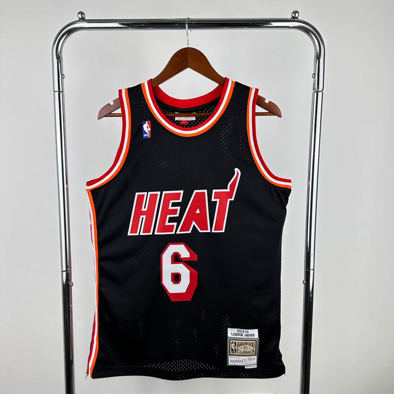 Miami Heat Hardwood Classics 2013/14 - LEBRON JAMES - Mitchell & Ness