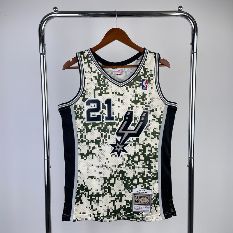 San Antonio Spurs Hardwood Classics 2013/14 - DUNCAN - Mitchell & Ness