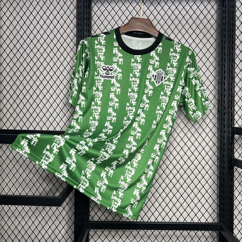 Camisa Pré-jogo Real Bétis 24/25 - Hummel