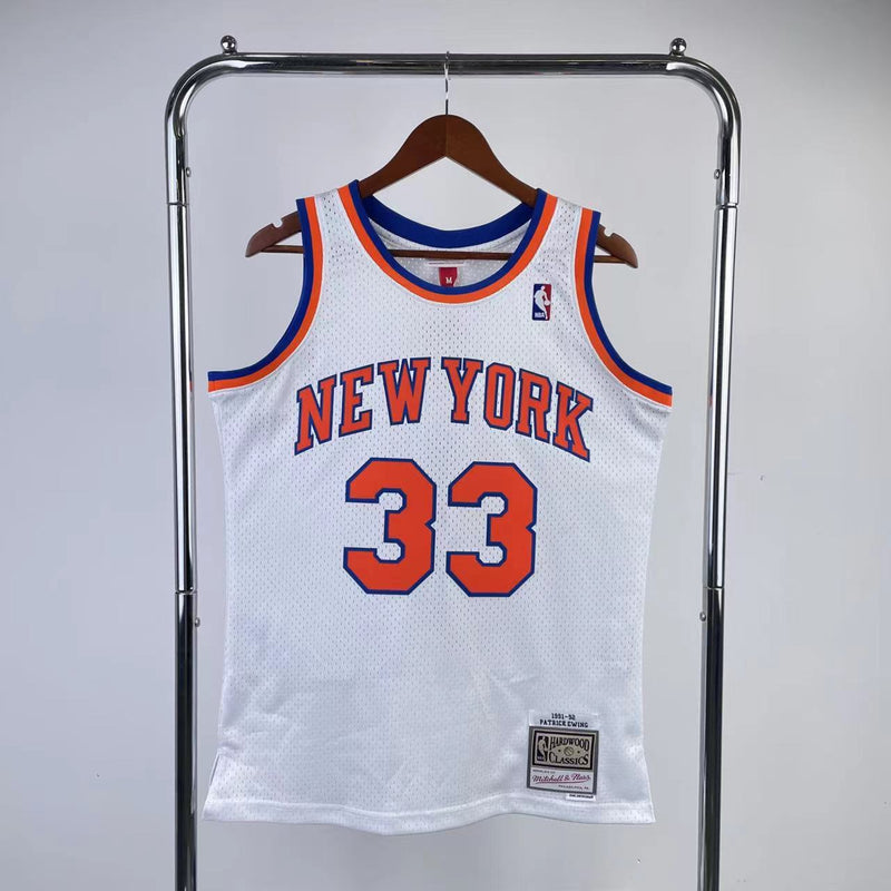 New York Knicks Hardwood Classics 1991/92 - EWING - Mitchell & Ness