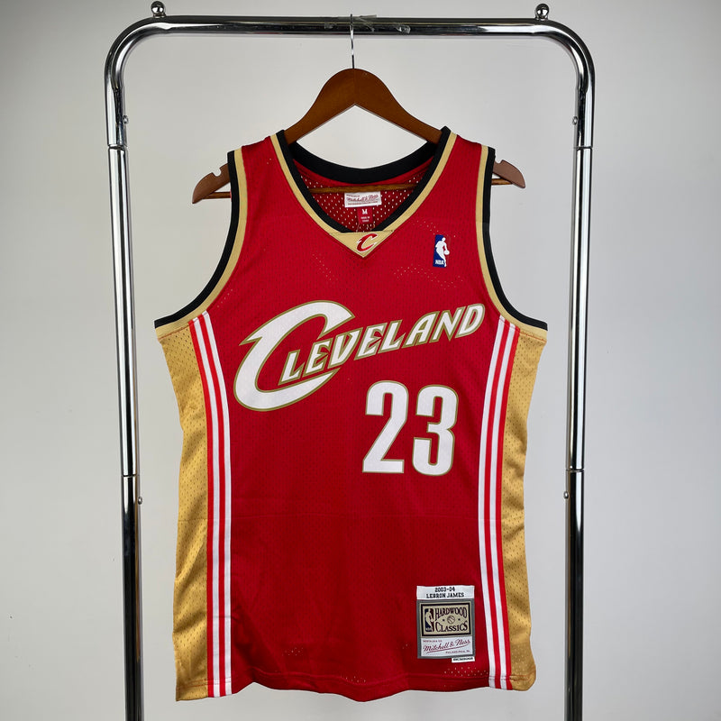 Cleveland Cavaliers Hardwood Classics 2003/04 - LEBRON JAMES - Mitchell & Ness