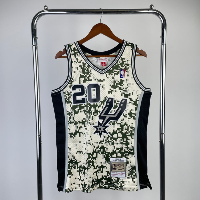 San Antonio Spurs Hardwood Classics 2013/14 - GINOBILI - Mitchell & Ness