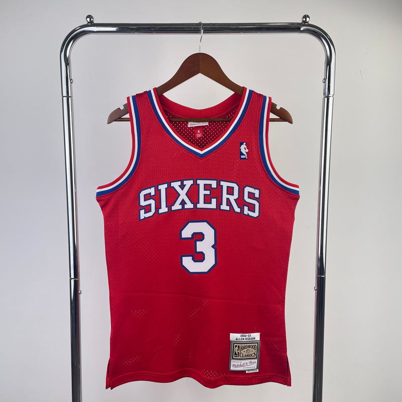 Philadelphia 76ers Hardwood Classics 1996/97 - IVERSON - Mitchell & Ness