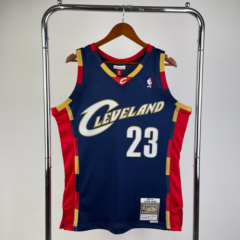 Cleveland Cavaliers Hardwood Classics 2008/09 - LEBRON JAMES - Mitchell & Ness