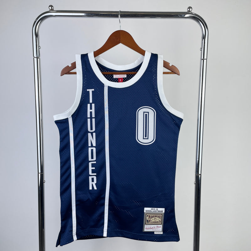 Oklahoma City Thunder Hardwood Classics 2015/16 - WESTBROOK - Mitchell & Ness