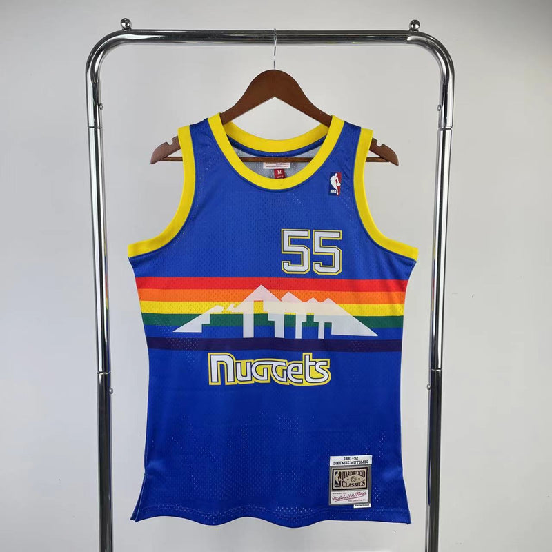 Denver Nuggets Hardwood Classics 1991/92 - MUTOMBO - Mitchell & Ness