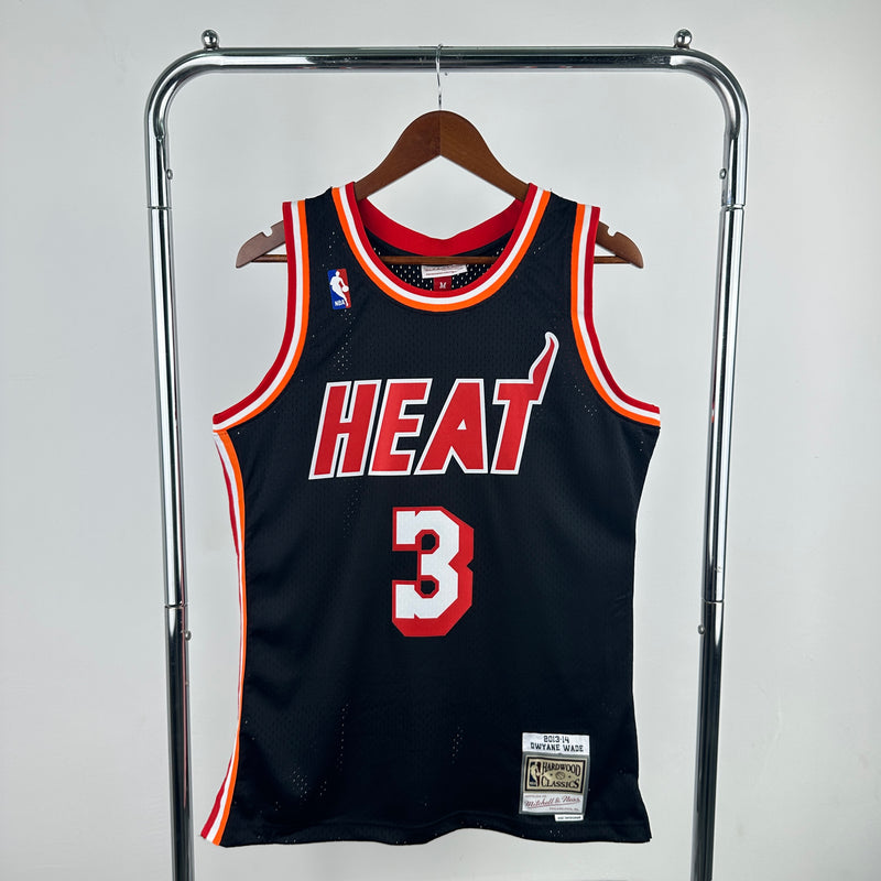 Miami Heat Hardwood Classics 2013/14 - WADE - Mitchell & Ness