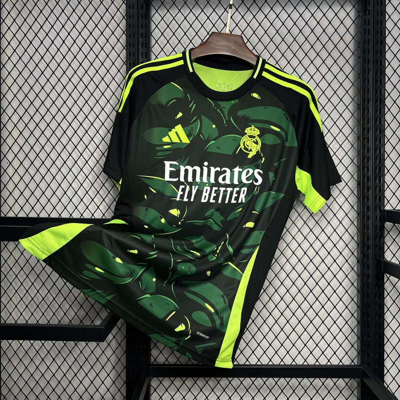 Camisa Real Madrid 24/25 - Green and Black