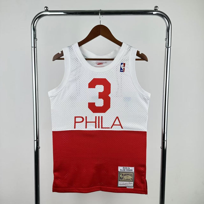 Philadelphia 76ers Hardwood Classics 2003/04 - IVERSON - Mitchell & Ness