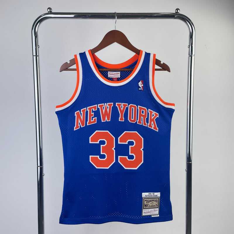 New York Knicks Hardwood Classics 1991/92 - EWING - Mitchell & Ness