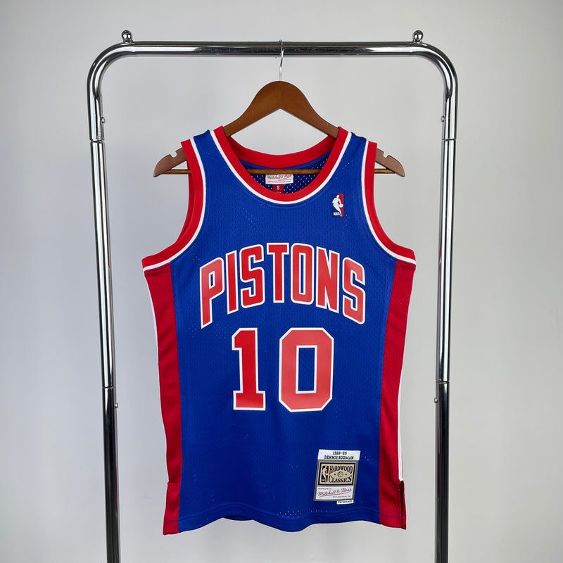 Detroit Pistons Hardwood Classics 1988/89 - RODMAN - Mitchell & Ness