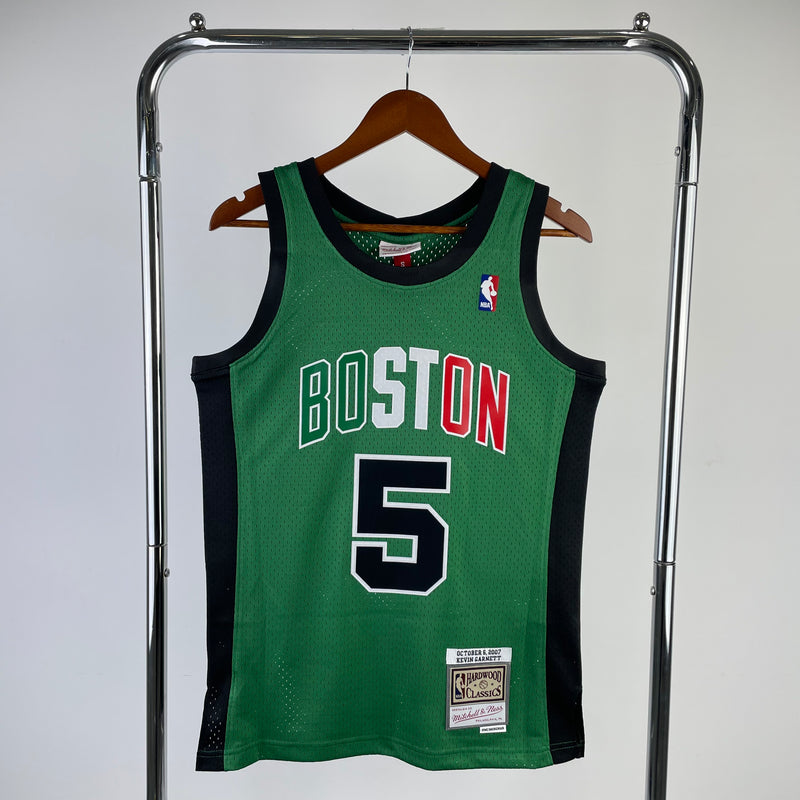 Boston Celtics Hardwood Classics 2007 - GARNETT - Mitchell & Ness