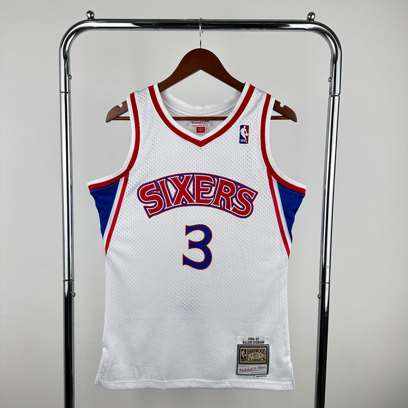 Philadelphia 76ers Hardwood Classics 1996/97 - IVERSON - Mitchell & Ness