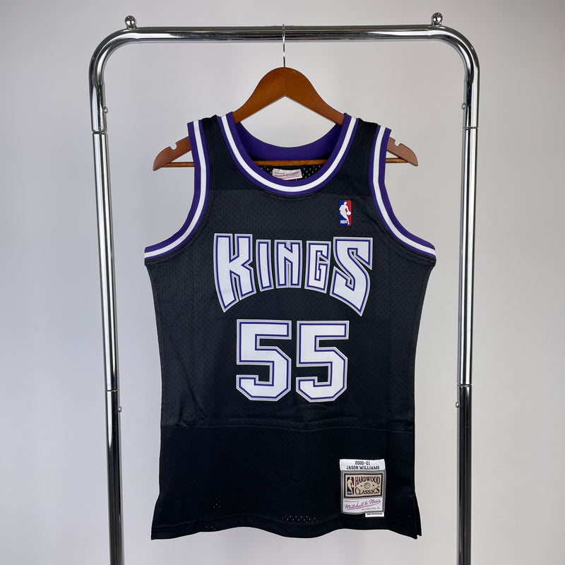 Sacramento Kings Hardwood Classics 2000/01 - WILLIAMS - Mitchell & Ness