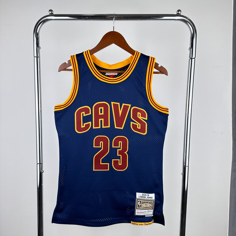 Cleveland Cavaliers Hardwood Classics 2015/16 - LEBRON JAMES - Mitchell & Ness