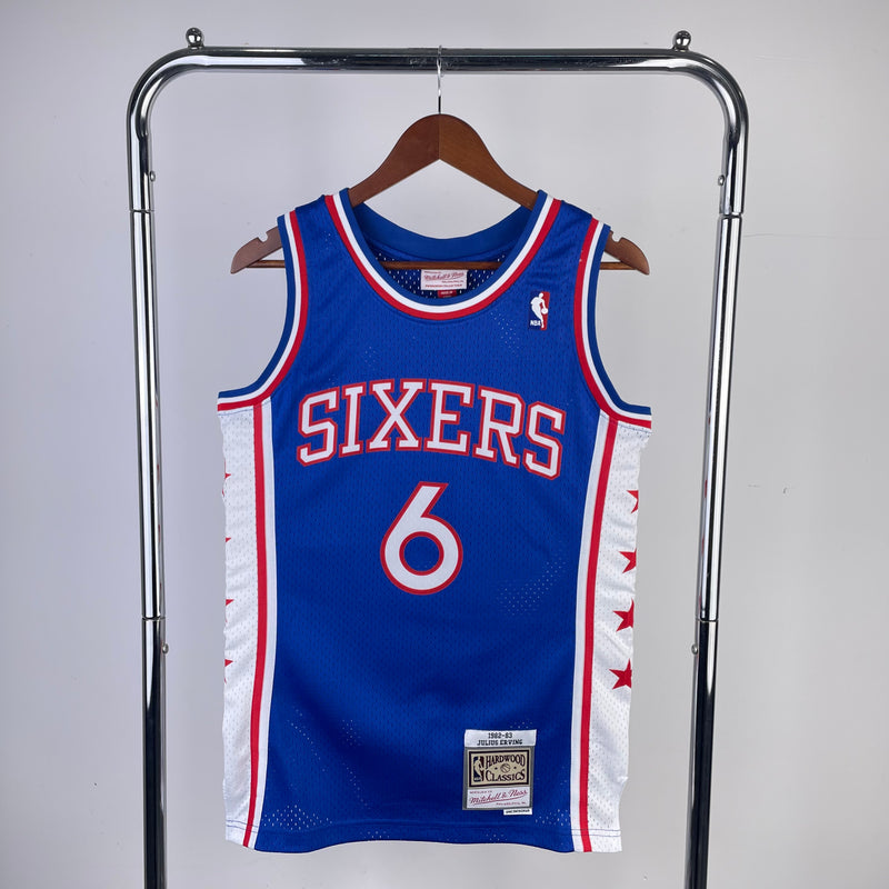 Philadelphia 76ers Hardwood Classics 1982/83 - ERVING - Mitchell & Ness