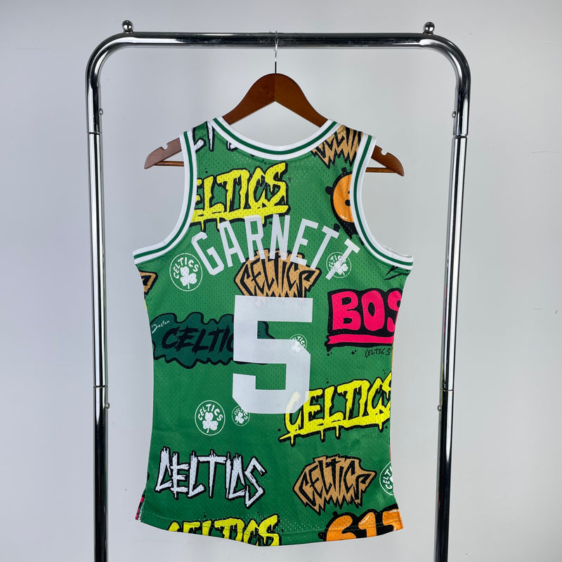 Boston Celtics Hardwood Classics 2007/08 - GARNETT - Mitchell & Ness