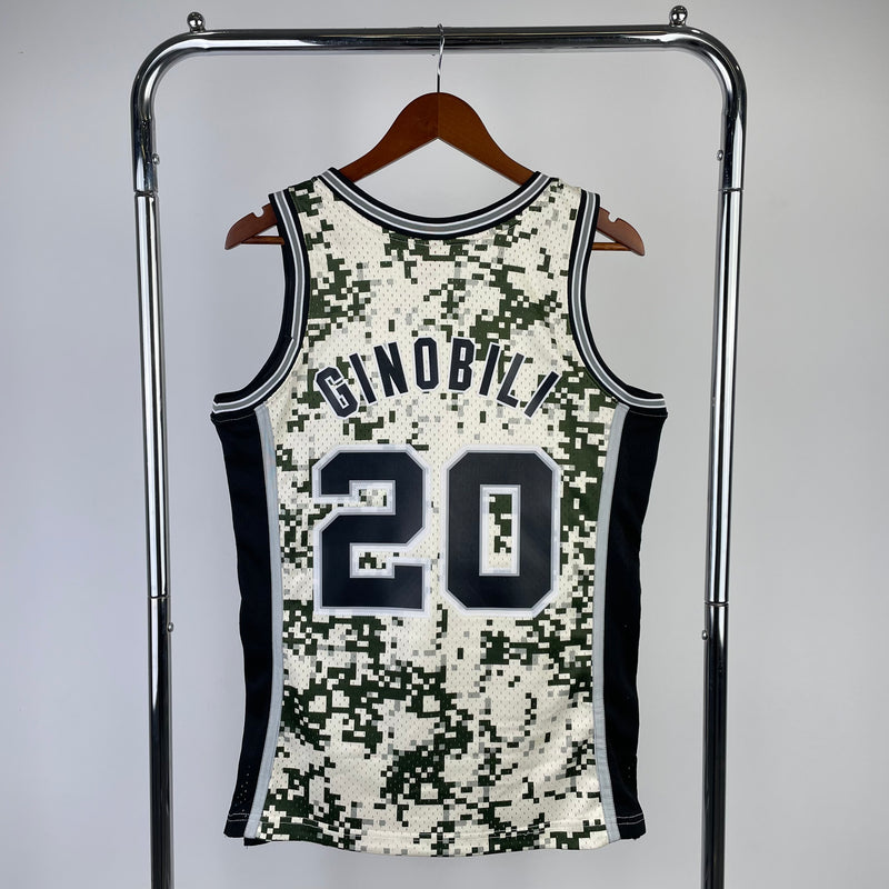 San Antonio Spurs Hardwood Classics 2013/14 - GINOBILI - Mitchell & Ness