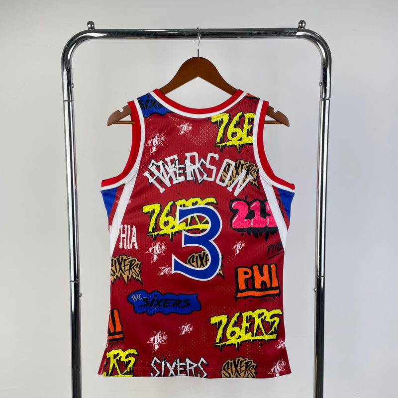 Philadelphia 76ers Hardwood Classics 1996/97 - IVERSON - Mitchell & Ness