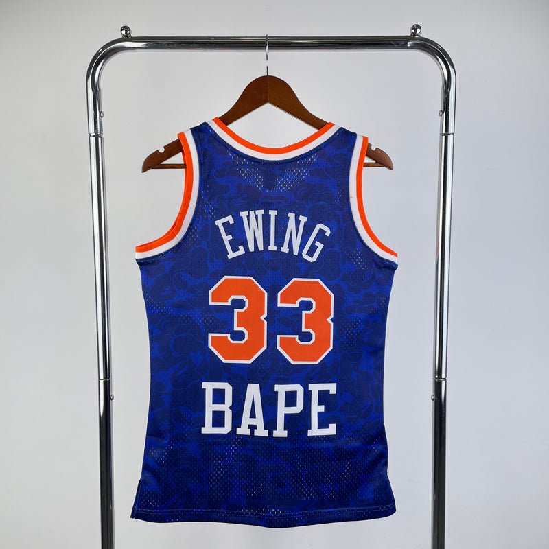 New York Knicks Hardwood Classics 1991/92 - EWING - Mitchell & Ness