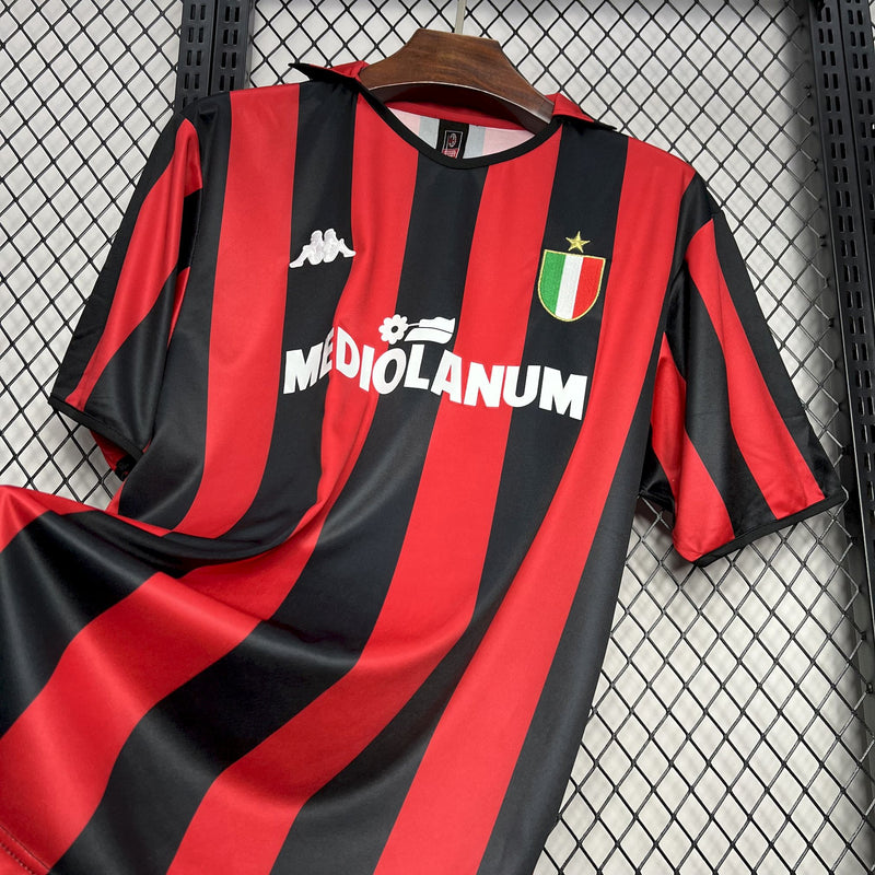 Camisa I Milan - Retrô 1988/89 Kappa