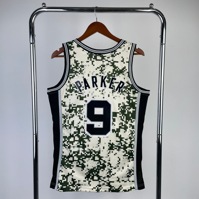 San Antonio Spurs Hardwood Classics 2013/14 - PARKER - Mitchell & Ness