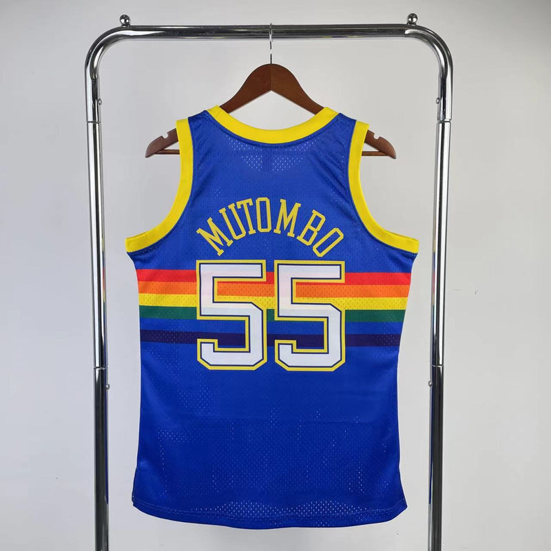 Denver Nuggets Hardwood Classics 1991/92 - MUTOMBO - Mitchell & Ness