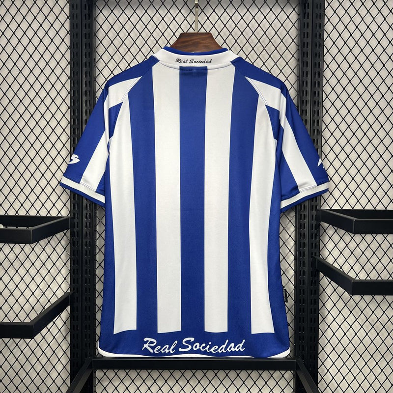 Camisa Real Sociedad - Retrô 2002/03 Astore