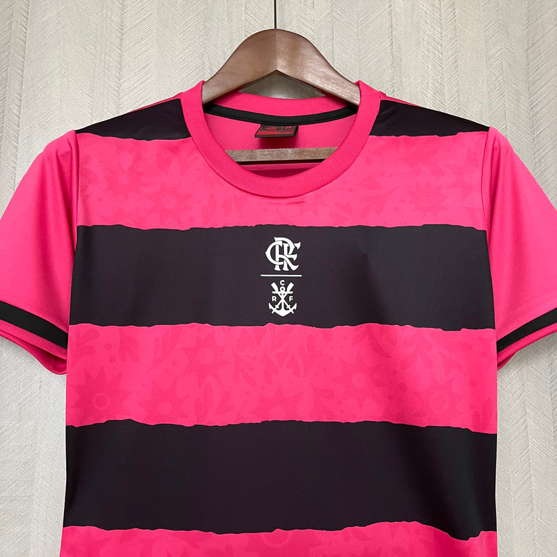 Camisa Ed. Especial "Outubro Rosa" Flamengo 2024/25 - Feminina