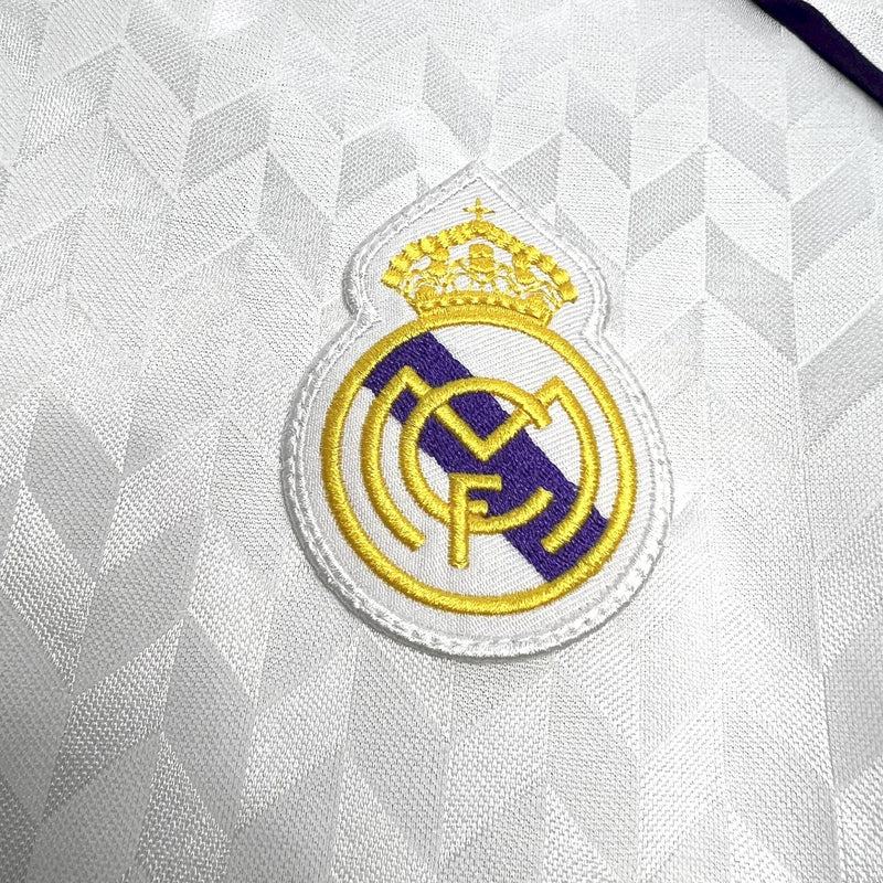 Camisa I Real Madrid - Retrô 1988/89 Hummel