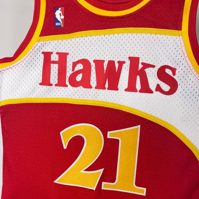 Atlanta Hawks Hardwood Classics 1986/87 - WILKINS - Mitchell & Ness