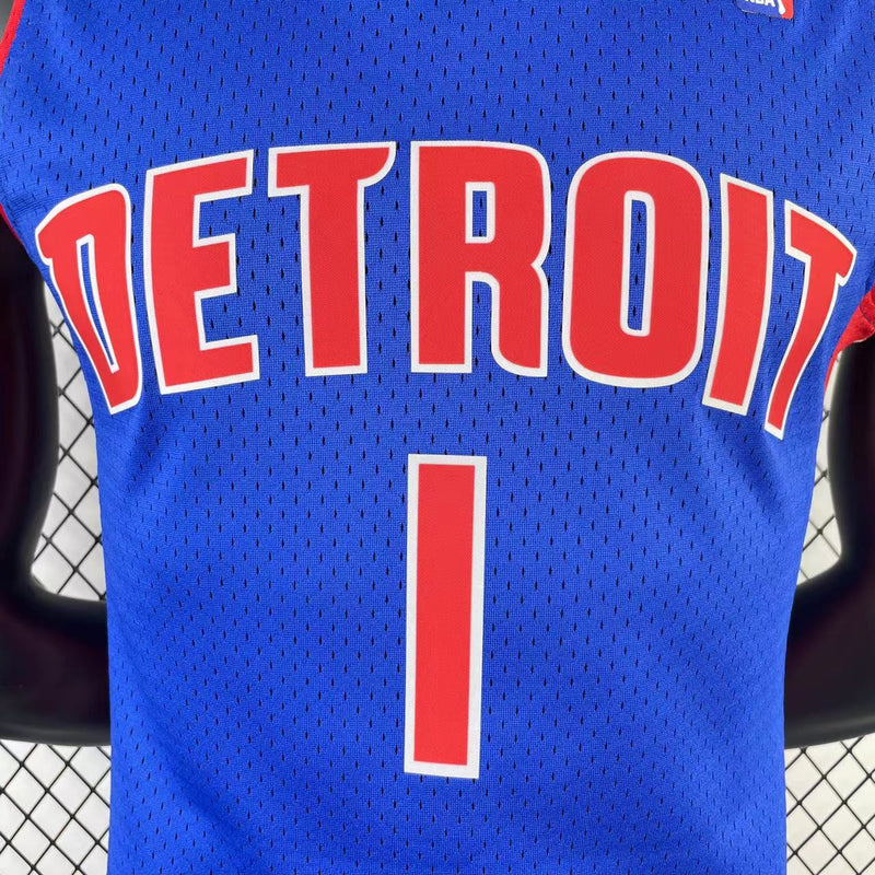 Detroit Pistons Hardwood Classics 2008/09 - IVERSON - Mitchell & Ness