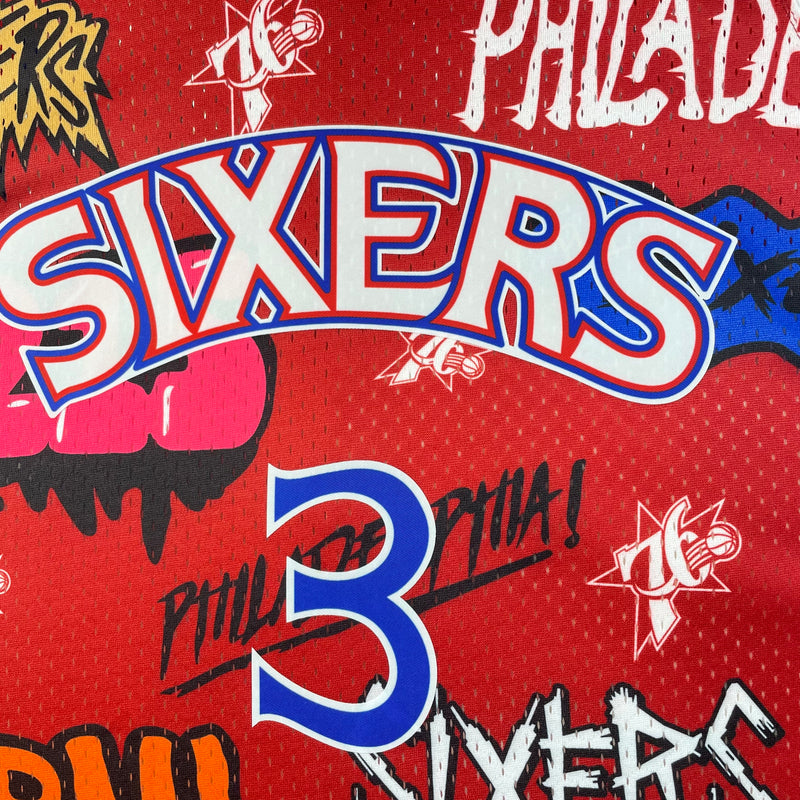 Philadelphia 76ers Hardwood Classics 1996/97 - IVERSON - Mitchell & Ness