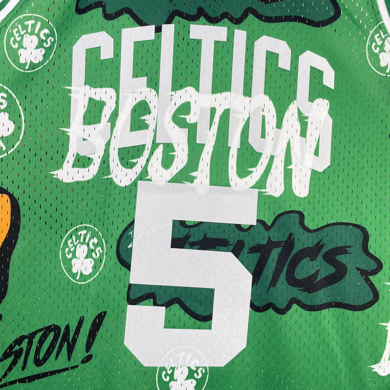 Boston Celtics Hardwood Classics 2007/08 - GARNETT - Mitchell & Ness