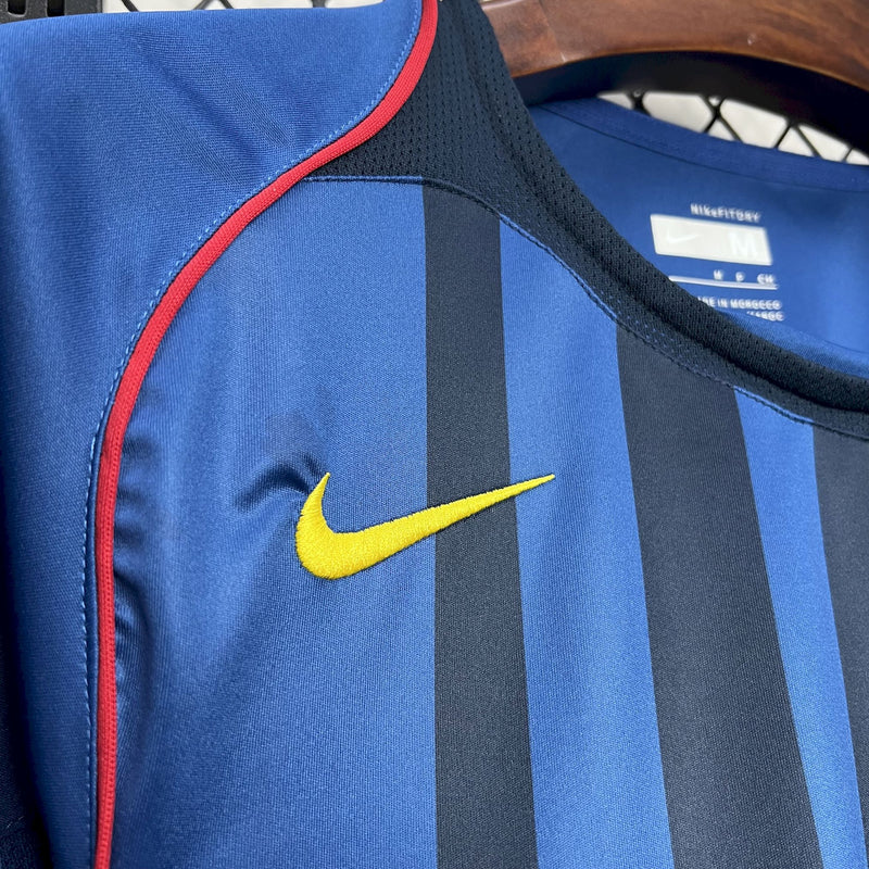 Camisa Barcelona - Retrô 2004/05 Nike