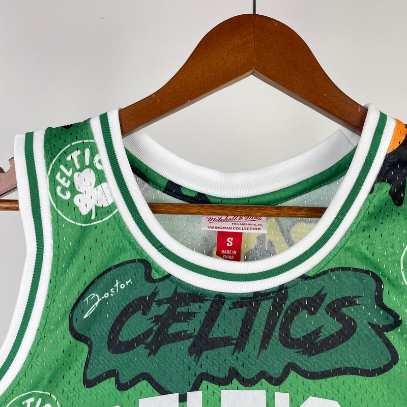 Boston Celtics Hardwood Classics 2007/08 - GARNETT - Mitchell & Ness